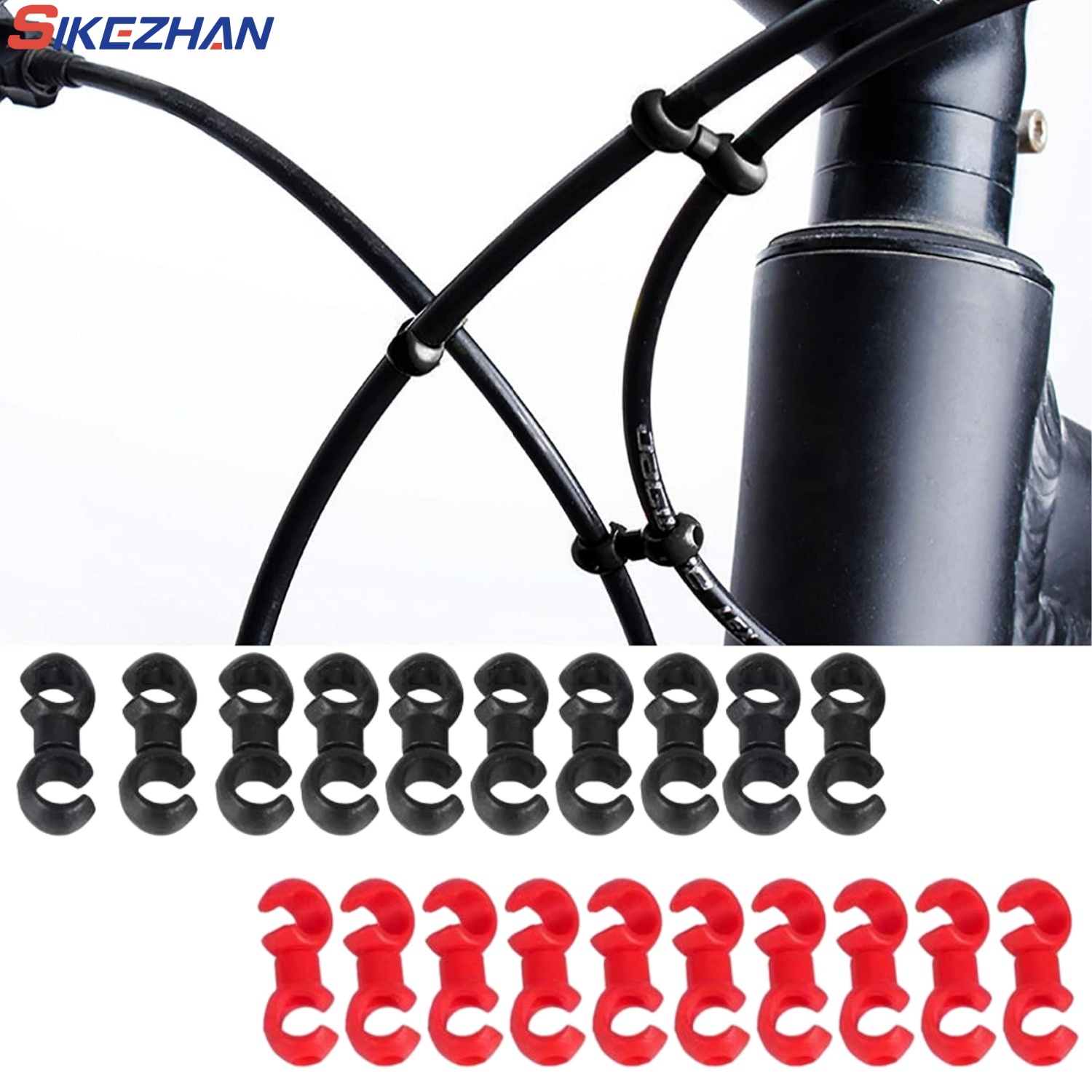 Cycling Gear Brands - 10 pçs/set bicicleta cruz linha clipes