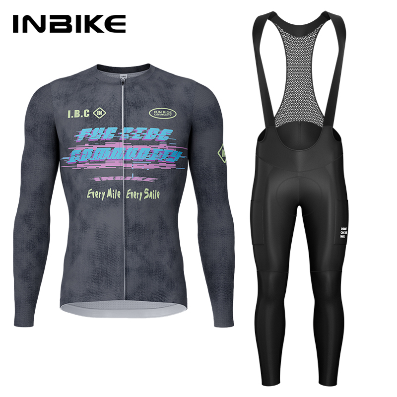 Inbike primavera outono conjun - Cycling Gear Brands avaliação e preço