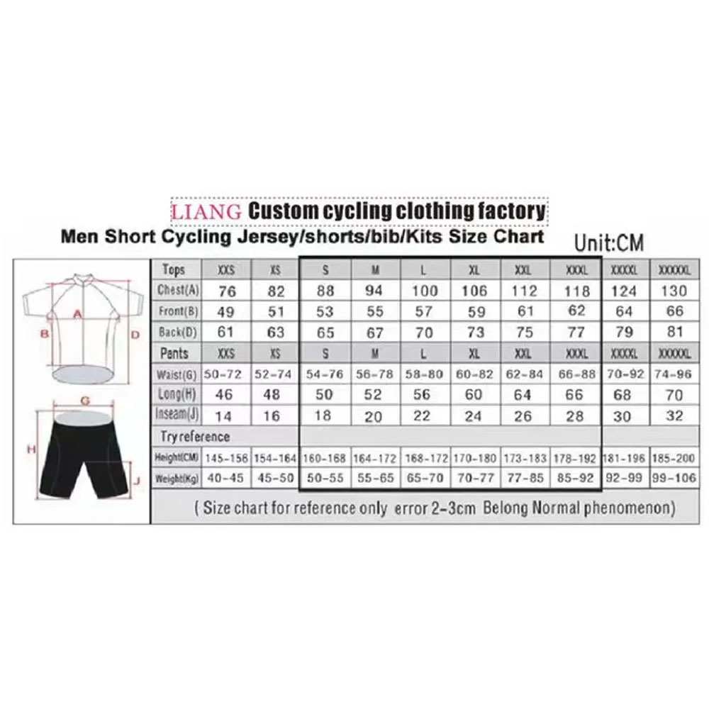 Conjunto de Camiseta de Ciclis - Cycling Gear Jersey avaliação e preço