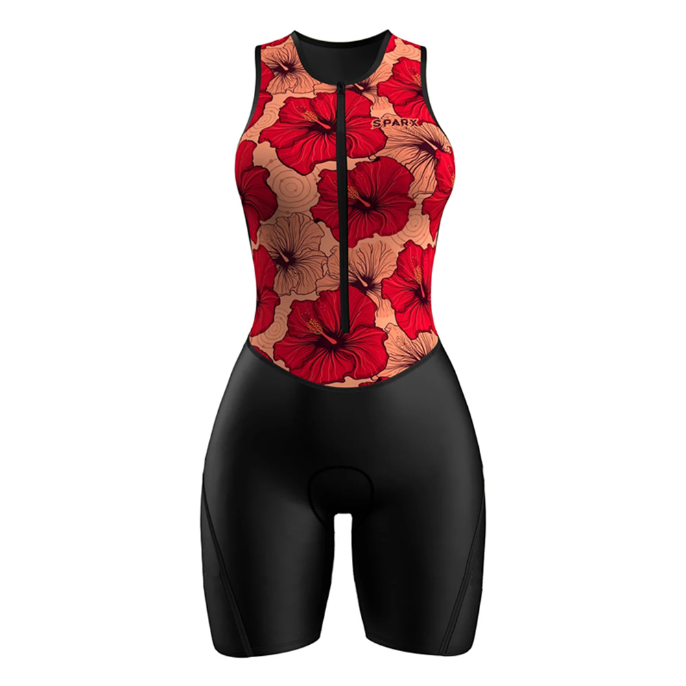 Sparx-Sport Triathlon Terno De - Cycling Gear Jersey avaliação e preço