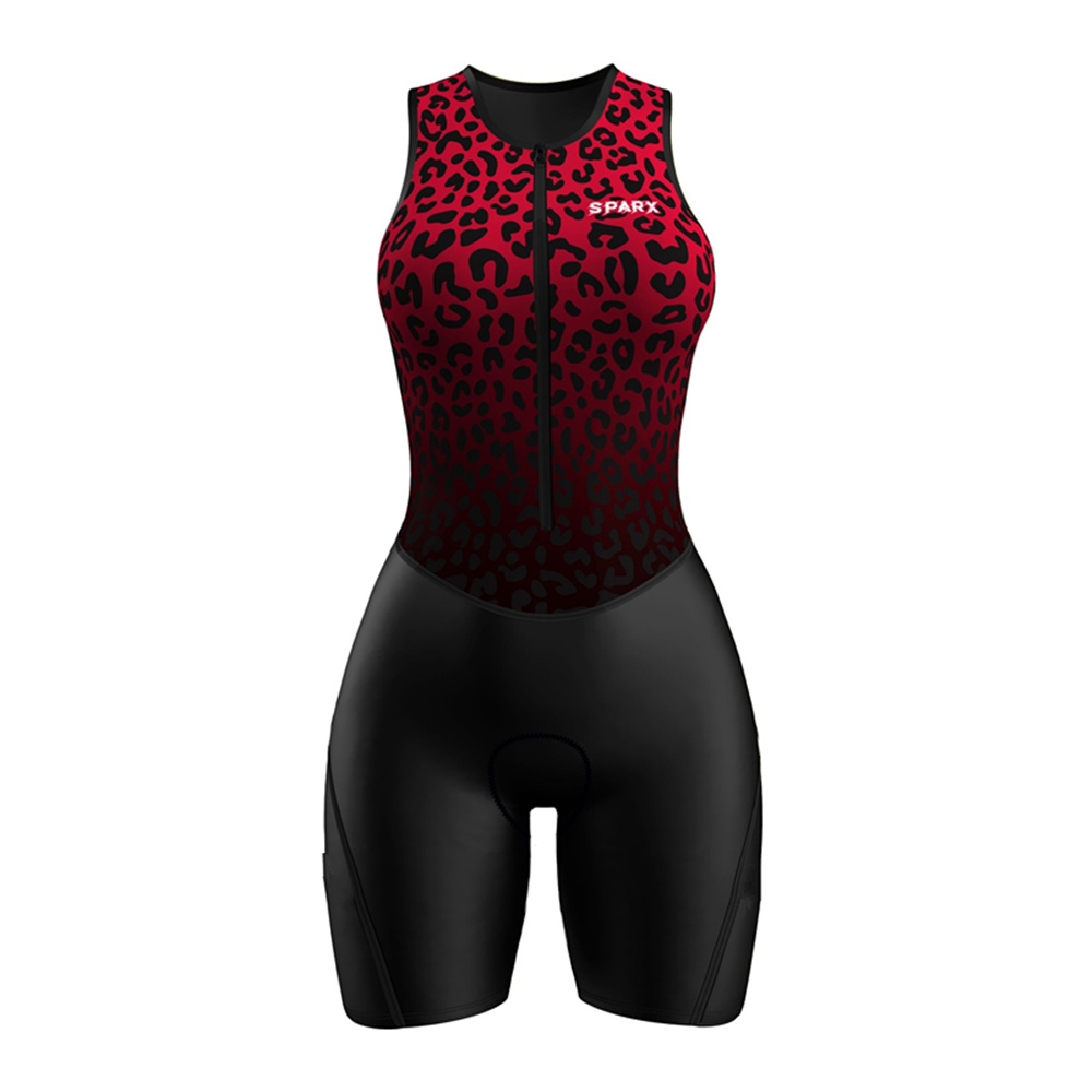 Sparx-Sport Triathlon Terno De - Cycling Gear Jersey avaliação e preço