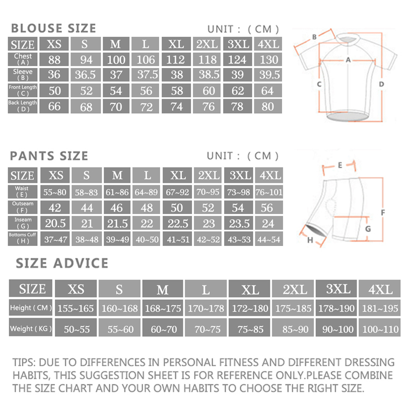 Roupa de Ciclismo de Verão 202 - Cycling Gear Brands avaliação e preço
